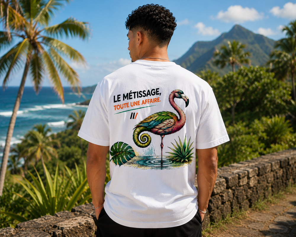 T-shirt Double Sens face arrière